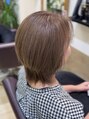 ステラバイケンジ 藤沢(STELLA by KENJE)&nbsp;白髪ぼかしのナチュラルなお色もお任せください。[白髪ぼかし]