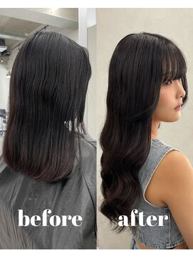 ティント 梅田(Tint) 【Fumina】シールエクステ80本