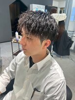 メンズサロン キング 枚方店(Men’s salon K!ng)&nbsp;波巻きツイストスパイラルパーマ/フェザーパーマ/眉毛/メンズ