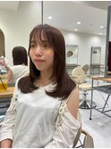 韓国ヘア/顔まわり/韓国レイヤー/前髪カット/小顔/韓国風
