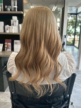 ザボヘアーデザイン(ZABO hair design) 【透明感】ミルクティー【太宰府市通古賀】