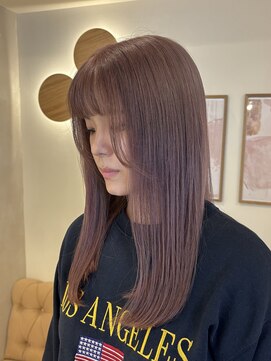 ラヴィズム 名駅店(LUVISM) ピンクベージュ/トリプルカラー/ブリーチ/名駅