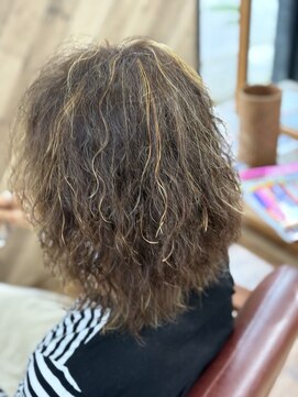 ルネッサンスヘアー ラファエロ(RAFFAELLO) 白髪ぼかし× ハイライト