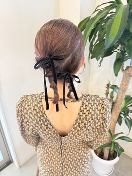 ジジ 宇都宮(Gigi) ボブさんでもできるお呼ばれヘア☆