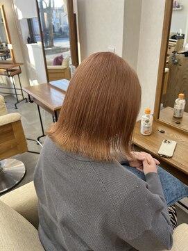 リングバイモアムー(Ring by Moremuu) <Hazuki>   ピンクベージュ