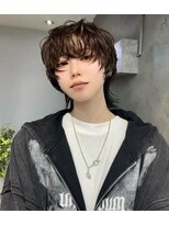 ヴェイン 渋谷(vain)&nbsp;無造作ウルフ マッシュウルフ