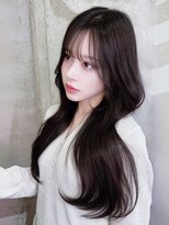 マーシュ 梅田(marshu)&nbsp;【marshu style】ワンホンヘア/ブラウンカラー/レイヤーカット