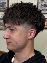 ブレイズマン(BLAZEMAN)&nbsp;ソフトツイストパーマ×ローフェード