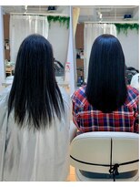 シゲ 自由が丘店(SHIGE) 乾かすだけでまとまる地毛風髪質改善ストレート40代50代縮毛矯正