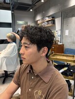 スタイルメンズ 藤沢(STYLE MEN)&nbsp;STYLE MENメンズカットルーズショートピンパーマ藤沢