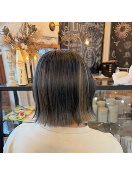アイドットシーオー(i.co) ベージュベースにグレーアンブレラ