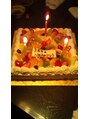 アルーシェ 錦糸町店(Alushe) Ａｌｕｓｈｅ3周年ケーキ☆みんなでお祝い☆