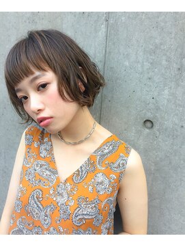 ゼスト 八王子店(ZEST) 外国人風ハイライト×ボブ