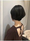 ショートボブ　