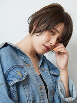 ヘアサロン ドットプラス 町田店(dot. plus)&nbsp;ブラウニーカラー×ショートパーマ［町田］