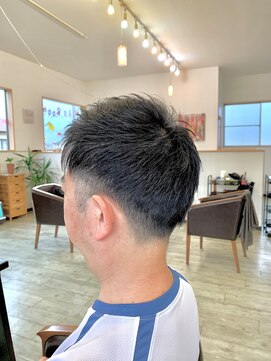 オレンジ(orange) ソフトジェットモヒカン