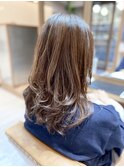 大人女性×ロングレイヤー