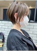 絶壁解消・ひし形・くびれ・大人ショートボブ・30代40代【猪狩】