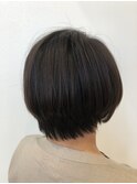 大人かわいいショートボブ