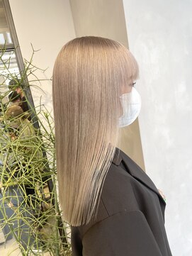 エイト ヘアサロン 渋谷本店(EIGHT) ミルクティーベージュe33