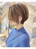 川崎ショート 絶壁解消 前下がり イメチェン ショートヘア
