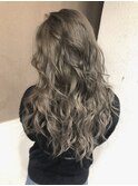 アッシュブラウンネオウルフ毛先パーマ[札幌,札幌駅,札幌,札幌]