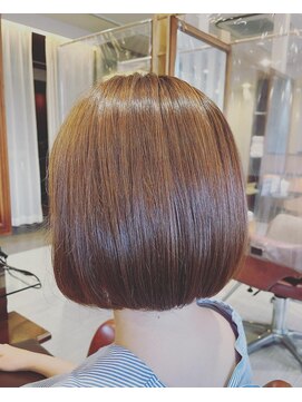 リベア 一之江店(Rever) ラフニュアンス/サイドパート/ぷつっとボブ【一之江/江戸川】