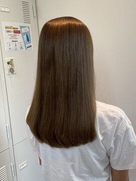 バサ 鷺ノ宮店(BASSA) 【スタイル】切りっぱなしヘア×ツヤ髪