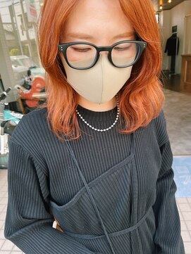 サロン ド イズミ オレンジカラー