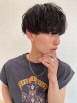 ツーダブルバイフィフス 西梅田店(WW.. by fifth)&nbsp;メンズマッシュパーマニュアンスパーマスパイラルパーマ刈り上げ