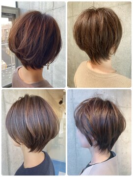 ジーナハーバー(JEANA HARBOR) セットも簡単☆大人レイヤーボブ 40代50代髪型