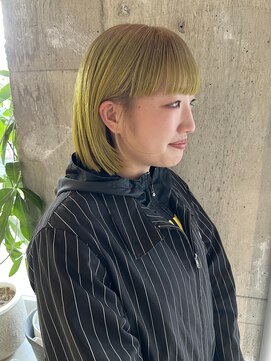 ピーロ(piilo) ルーツカラー/ベージュ×イエロー