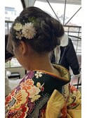 成人式　ヘアアレンジ