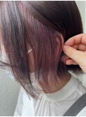 ピンク×イヤリングカラー♪
