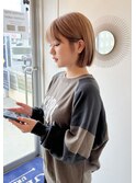 ボブミルクティーベージュ