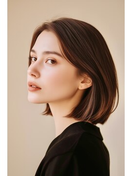 クロス(CROSS) 人気の長さ　重めボブ　【東近江】