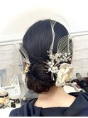 お呼ばれアレンジ