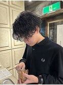 スパイラルパーマ
