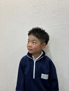 小谷理髪店 ソル(SOL) 『小学生＋２ブロック刈り上げ』