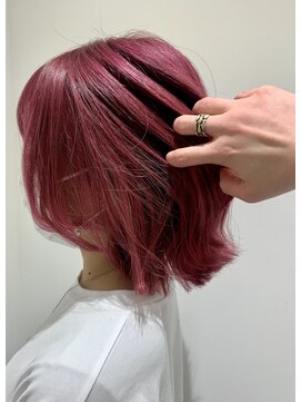 アズールサン 草加西口店(azule-sun) ダブルカラー,チェリーブラウン,ピンクカラー【草加】