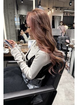 アコ(Aco) ★バイオレット系バレイヤージュデザイン★