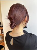 クレイカラーでツヤツヤ！カシスカラー