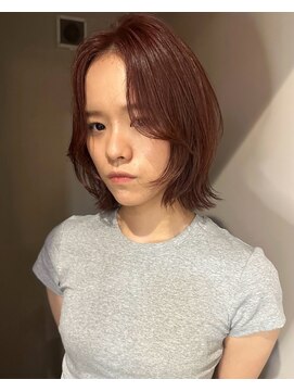 メゾンシアー(Maison Sheer) deep red / レイヤーボブ