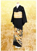 秋に着たい黒留袖