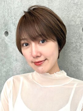 ロンド 銀座(Lond) ●杉浦くびれヘア/アプリコットオレンジ/ショート/韓国