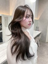 ロンド レア 天神大名店(Lond Le’a)&nbsp;黒髪カタログ/オリーブグレー/ココアベージュ/小顔ヘア