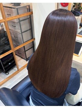 髪質改善カラー