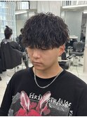 メンズサロン/波巻きパーマ/波巻き/ツイスパ/メンズ