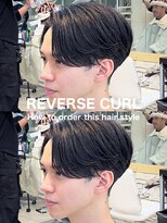 テラス(Terrace by Relato)&nbsp;毛流れニュアンスカルマカルマセンターパート赤羽メンズパーマ