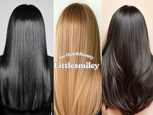 Little Smiley 辻堂店【髪質改善/ハイライト/ヘッドスパ】【2/8NEWOPEN(予定)】の雰囲気(髪質や生活に合わせたトリートメントで思わず触れたくなる艶髪を)